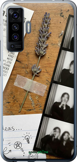 Силиконовый чехол 'Aesthetic Scrapbook Collage' для Vivo X50 изображение 4
