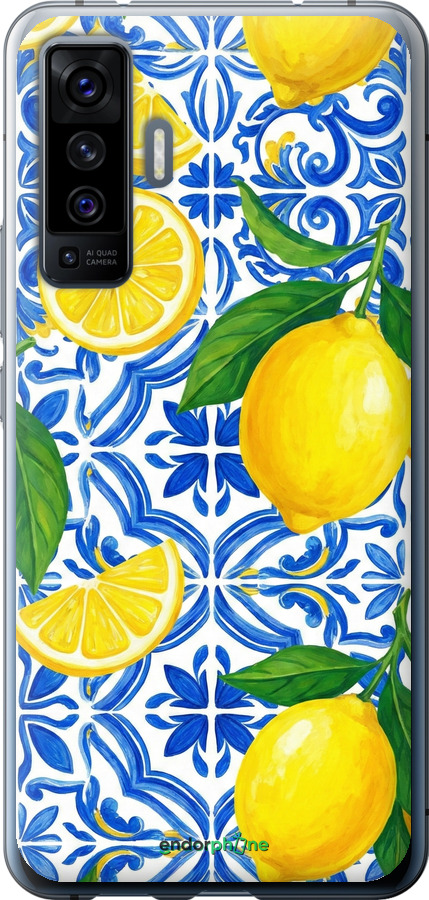 Силіконовий чехол Grocery Girl Italian Summer для Vivo X50 - 6766u-1955 изображение 