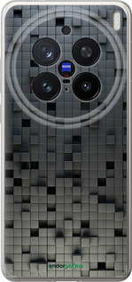 Силиконовый чехол Кубики для Vivo X200 PRO - 1061u-3883 изображение 