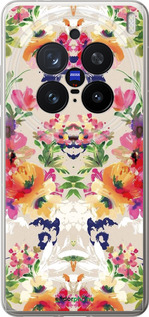 Силіконовий чехол Квітковий візерунок для Vivo X200 PRO - 1083u-3883 изображение 