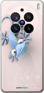 Силиконовый чехол Геккончик для Vivo X200 PRO - 1094u-3883 изображение 