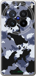 Силіконовий чехол Камуфляж v4 для Vivo X200 PRO - 1182u-3883 изображение 