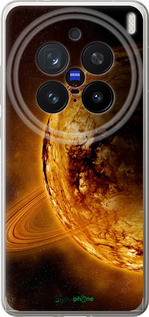 Силиконовый чехол Жёлтый Сатурн для Vivo X200 PRO - 170u-3883 изображение 