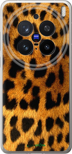 Силиконовый чехол Шкура леопарда для Vivo X200 PRO - 238u-3883 изображение 