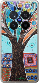 Силиконовый чехол Арт-дерево для Vivo X200 PRO - 4008u-3883 изображение 