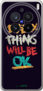 Силіконовий чехол Все буде добре для Vivo X200 PRO - 4068u-3883 изображение 