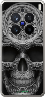 Силіконовий чехол skull-ornament для Vivo X200 PRO - 4101u-3883 изображение 