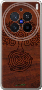 Силиконовый чехол Узор дерева для Vivo X200 PRO - 4119u-3883 изображение 