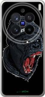 Силиконовый чехол Обезьяна в ярости для Vivo X200 PRO - 4137u-3883 изображение 
