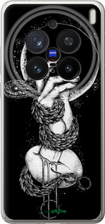 Силіконовий чехол Змія в руці для Vivo X200 PRO - 4149u-3883 изображение 