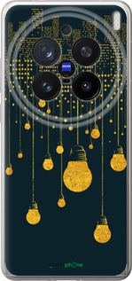 Силиконовый чехол Иллюстрация ночного города для Vivo X200 PRO - 4162u-3883 изображение 