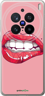 Силіконовий чехол Sexy lips для Vivo X200 PRO - 4174u-3883 изображение 