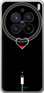 Силіконовий чехол Підзарядка серця для Vivo X200 PRO - 4274u-3883 изображение 