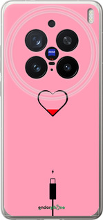 Силіконовий чехол Підзарядка серця1 для Vivo X200 PRO - 4275u-3883 изображение 