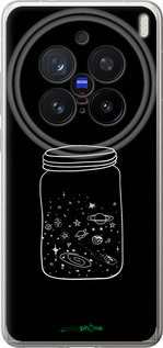 Силиконовый чехол Космос в банке для Vivo X200 PRO - 4297u-3883 изображение 