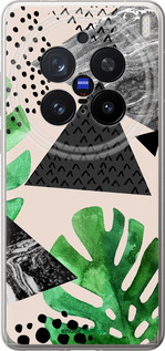 Силіконовий чехол Монстера для Vivo X200 PRO - 4304u-3883 изображение 