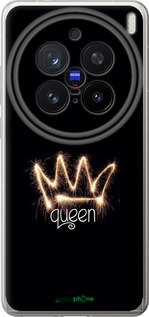 Силиконовый чехол Корона для Vivo X200 PRO - 4337u-3883 изображение 