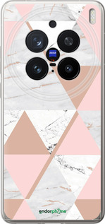 Силіконовий чехол Мармурова симетрія для Vivo X200 PRO - 4344u-3883 изображение 