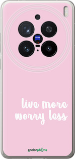 Силіконовий чехол Живи більше для Vivo X200 PRO - 4347u-3883 изображение 