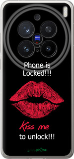 Силіконовий чехол Розблокуй-поцілуй для Vivo X200 PRO - 4372u-3883 изображение 