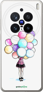 Силиконовый чехол Шарики для Vivo X200 PRO - 4387u-3883 изображение 