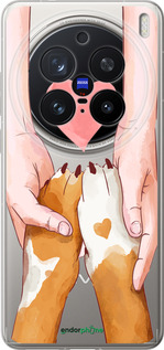 Силиконовый чехол Дружба для Vivo X200 PRO - 4410u-3883 изображение 