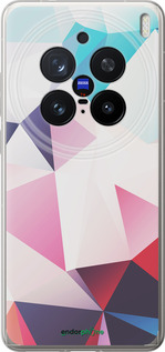Силиконовый чехол Геометрия 3 для Vivo X200 PRO - 4415u-3883 изображение 