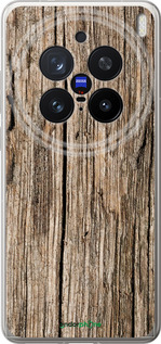 Силиконовый чехол Текстура дерева для Vivo X200 PRO - 4476u-3883 изображение 