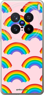 Силиконовый чехол Rainbows для Vivo X200 PRO - 4478u-3883 изображение 