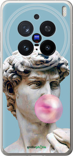 Силіконовий чехол Мікеланджело для Vivo X200 PRO - 4500u-3883 изображение 