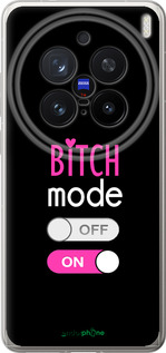 Силиконовый чехол Bitch mode для Vivo X200 PRO - 4548u-3883 изображение 
