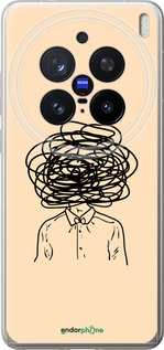 Силіконовий чехол Думки для Vivo X200 PRO - 4568u-3883 изображение 