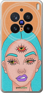 Силиконовый чехол Девушка рисунок для Vivo X200 PRO - 4576u-3883 изображение 