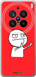 Силіконовий чехол Мем для Vivo X200 PRO - 4578u-3883 изображение 