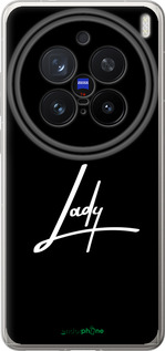 Силіконовий чехол Lady 2 для Vivo X200 PRO - 4867u-3883 изображение 