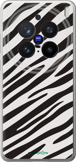 Силиконовый чехол Классическая зебра для Vivo X200 PRO - 4874u-3883 изображение 
