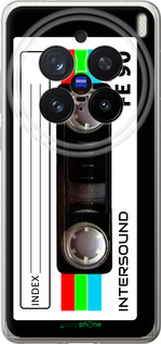 Силиконовый чехол Кассета с90 для Vivo X200 PRO - 4894u-3883 изображение 