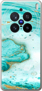 Силіконовий чехол Мармуровий для Vivo X200 PRO - 4895u-3883 изображение 