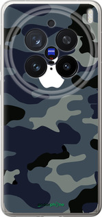 Силіконовий чехол Камуфляж 1 для Vivo X200 PRO - 4897u-3883 изображение 