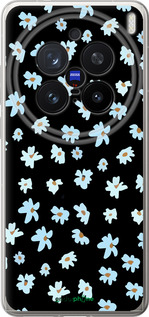 Силиконовый чехол Цветочный для Vivo X200 PRO - 4900u-3883 изображение 