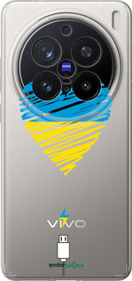 Силиконовый чехол Подзарядка сердца v2 для Vivo X200 PRO - 5295u-3883 изображение 