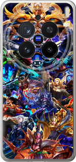 Силиконовый чехол № 5375 для Vivo X200 PRO - 5375u-3883 изображение 