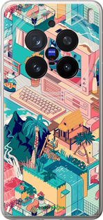 Силіконовий чехол № 5393 для Vivo X200 PRO - 5393u-3883 изображение 