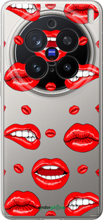 Силіконовий чехол Губи v3 для Vivo X200 PRO - 5477u-3883 изображение 