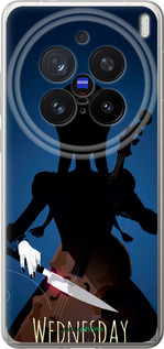 Силіконовий чехол Wednesday для Vivo X200 PRO - 5515u-3883 изображение 