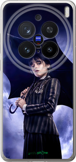 Силіконовий чехол Wednesday v2 для Vivo X200 PRO - 5516u-3883 изображение 