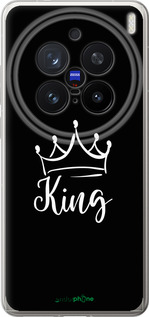 Силиконовый чехол Queen & King для него для Vivo X200 PRO - 5521u-3883 изображение 