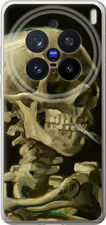 Силіконовий чехол Вінсент Ван Гог. Череп для Vivo X200 PRO - 5544u-3883 изображение 