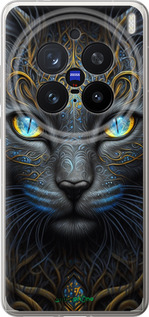 Силиконовый чехол Кошка для Vivo X200 PRO - 5548u-3883 изображение 