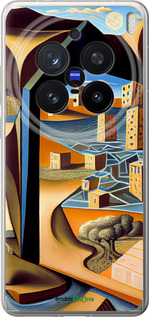 Силіконовий чехол Абстракція v2 для Vivo X200 PRO - 5618u-3883 изображение 